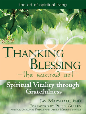 cover image of Thanking & Blessing—The Sacred Art